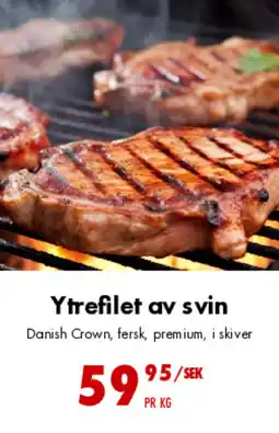 Nordby Supermarket Ytrefilet av svin tilbud