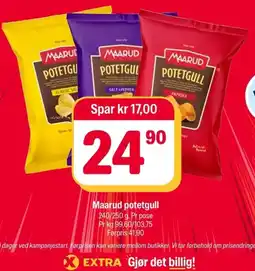 Coop Extra Maarud potetgull tilbud
