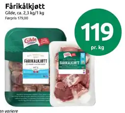 Joker Gilde Fårikål kjøtt tilbud