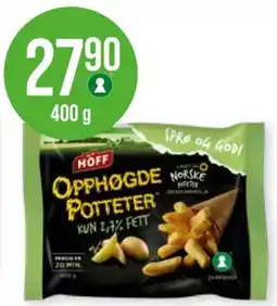 Kiwi Höff opphøgde potteter tilbud