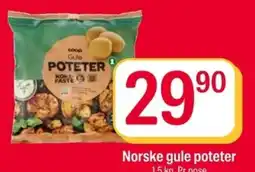 Coop Extra Coop gule poteter tilbud