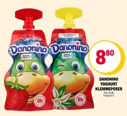 Coop Extra Danonino Yoghurt Klemmeposer tilbud