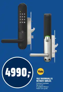 Coop Obs Yale doorman l35 retrofit dørlås tilbud
