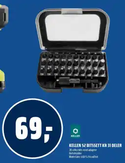 Coop Obs Kellen S2 bitssett tilbud