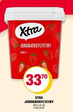 Coop Extra Xtra jordbærsyltetøy tilbud
