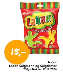 Havaristen Nidar Laban Seigmann og Seigdamer tilbud
