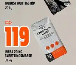 Coop Obs Infra avrettingsmasse tilbud