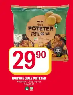 Coop Extra Coop Gule Poteter tilbud