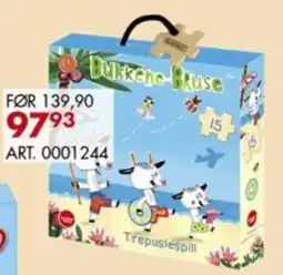 Sparkjøp Bukkene Bruse Trepuslespill tilbud