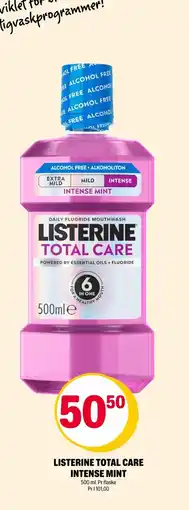 Coop Extra Listerine Total Care Intense Mint tilbud