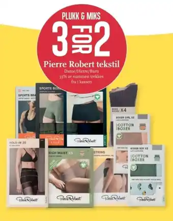 CC Mat Pierre Robert tekstil tilbud