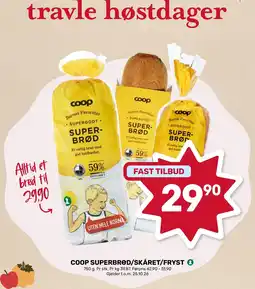 Coop Marked Coop superbrød tilbud