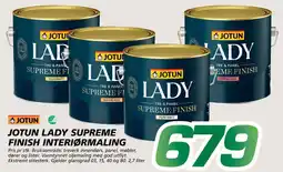 Coop Byggmix Jotun Lady Supreme Finish Interiørmaling tilbud