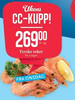 CC Mat Ferske reker tilbud