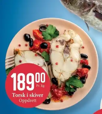 Torsk i skiver Oppdrett