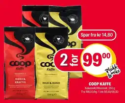 Coop Extra Coop Kaffe tilbud