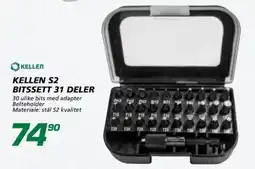 Coop Byggmix Kellen S2 bitssett 31 deler tilbud