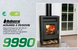 Coop Byggmix Aduro Asgård 2 peisovn tilbud