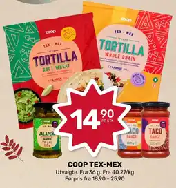 Coop Marked Coop tex-mex tilbud