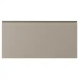 IKEA UpplÖv Skuffefront, matt mørk beige, 80x40 cm tilbud
