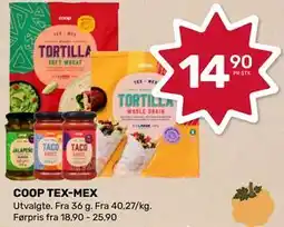 Matkroken COOP TEX-MEX tilbud