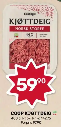 Matkroken COOP KJØTTDEIG tilbud
