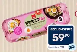 Matkroken Frokostegg fra frittgående høner tilbud
