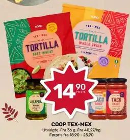 Matkroken COOP TEX-MEX tilbud