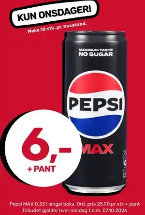 Pepsi MAX