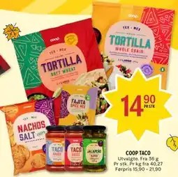 Coop Prix COOP TACO tilbud