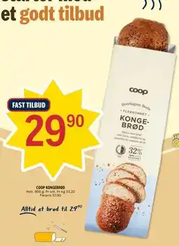 Coop Prix COOP KONGEBRØD tilbud