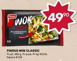 Coop Marked FINDUS WOK CLASSIC tilbud