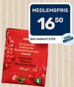 Coop Marked Coop Hakkede tomater tilbud