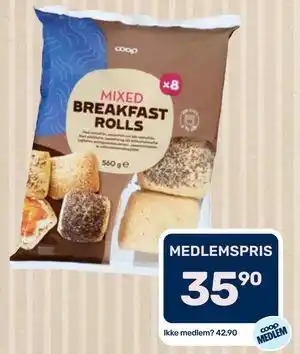 Coop Marked Coop Mixed Breakfast Rolls tilbud