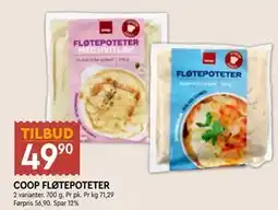 Coop Mega COOP FLØTEPOTETER tilbud