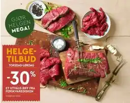 Coop Mega ET UTVALG BIFF FRA FERSKVAREDISKEN tilbud