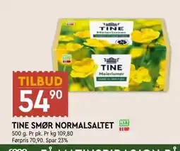 Coop Mega TINE SMØR NORMALSALTET tilbud