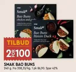 Coop Mega SMAK BAO BUNS tilbud