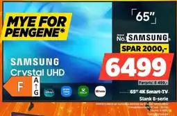POWER Samsung 65" 4K Smart-TV tilbud