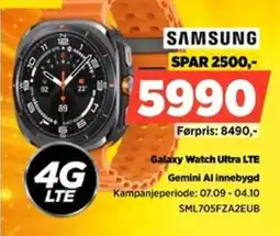 POWER Samsung Galaxy Watch Ultra LTE tilbud