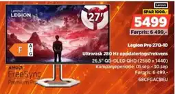 POWER Lenovo Legion Pro 27Q-10 tilbud