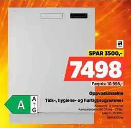 POWER Asko Oppvaskmaskin tilbud