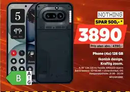 POWER Nothing Phone 4a 128 GB tilbud