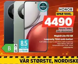 POWER Honor Magic8 Lite 512 GB tilbud