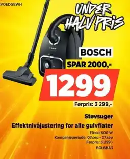 POWER Bosch Støvsuger tilbud