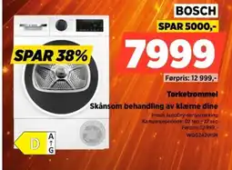 POWER Bosch Tørketrommel tilbud