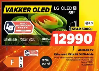 POWER LG OLED AI 65" tilbud