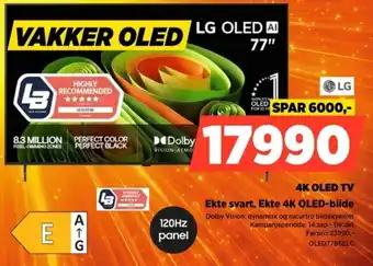 POWER LG OLED AI 77" tilbud