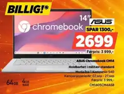 POWER Asus chromebook 14" tilbud