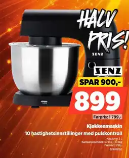 POWER Senz kjøkkenmaskin tilbud